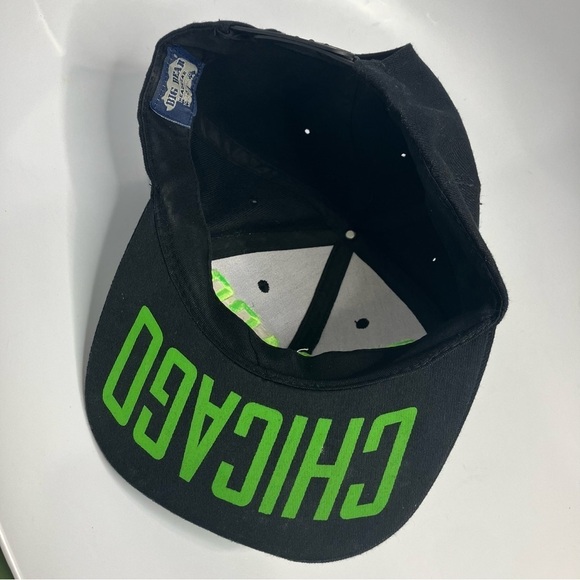 Big Bear SnapBack hat Chicago neon green - Picture 5 of 6